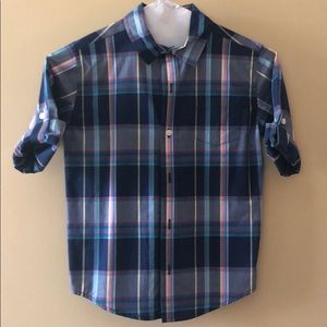 Boys Janie and Jack long sleeve button down